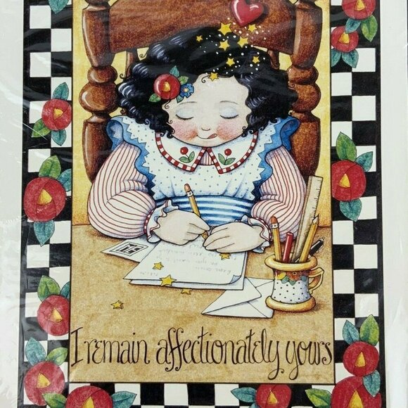 Mary Engelbreit Daisy Kingdom Iron-On Transfer Affectionally Yours 6554 NEW - Picture 2 of 3